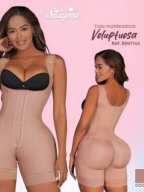 Ultra-Invisible Girdle Fajas Stagmi SMI7143 Voluptuous Instant Lipo Effect $175!